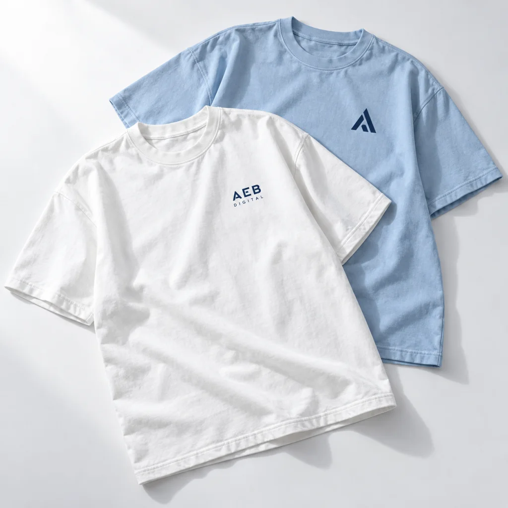 Illustrative digital apparel concept for AEB Digital